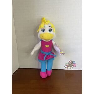 NWT Chuck E Cheese CEC Helen Henny Chicken Bird Stuffed Animal Plush Doll Toy